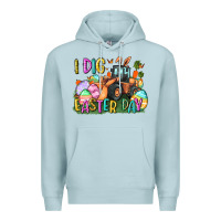 Blue Mist I dig Easter Day Premium Hoodie - CowGirlArtShop