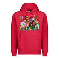 Cardinal I dig Easter Day Premium Hoodie - CowGirlArtShop