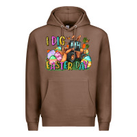 Chestnut I dig Easter Day Premium Hoodie - CowGirlArtShop