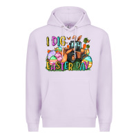 Lilac I dig Easter Day Premium Hoodie - CowGirlArtShop