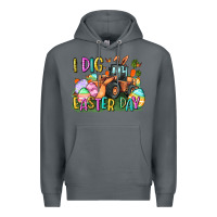 Rock I dig Easter Day Premium Hoodie - CowGirlArtShop