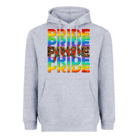Heather Grey pride pride pride Heavyweight Hoodie - OliviaCreatesArt
