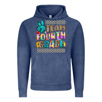 Vintage Denim team fourth grade Vintage Hoodie - NancyCooperArtShop