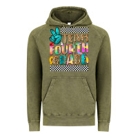 Vintage Olive team fourth grade Vintage Hoodie - NancyCooperArtShop