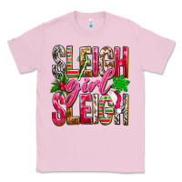 Bubblegum Pink Sleigh girl sleigh Classic Tee - NancyCooperArtShop