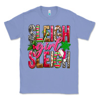 Colony Blue Sleigh girl sleigh Classic Tee - NancyCooperArtShop