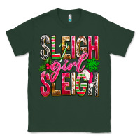 Sports Green Sleigh girl sleigh Classic Tee - NancyCooperArtShop