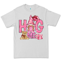 Dove Grey hug me with gnome Premium Tee - NancyCooperArtShop