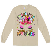 Mushroom i magically survived 100 days Long Sleeve Tee - Artiststas
