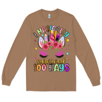 Toasted Coconut i magically survived 100 days Long Sleeve Tee - Artiststas