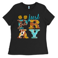 Black just pray western sunflowers Ladies Tee - AdoDesignShop