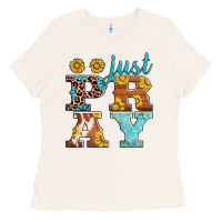 Bone just pray western sunflowers Ladies Tee - AdoDesignShop