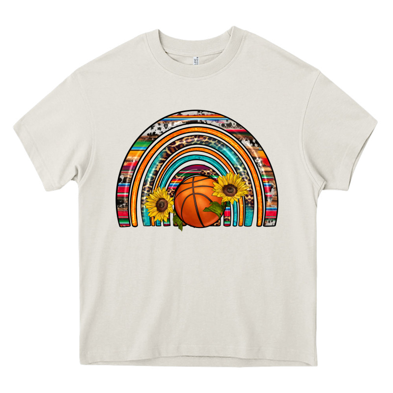 Basketball Rainbow Heavy Core Tee by Artiststas | Teevron