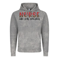 Cloud Rock christmas nurse Vintage Hoodie - MaliasSmallBusiness