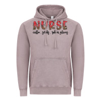 Vintage Zinc christmas nurse Vintage Hoodie - MaliasSmallBusiness