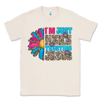 Natural im just here trusting jesus Classic Tee - CowhideDigitalArt