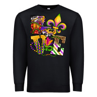 Black louisiana map love Premium Sweatshirt - OliviaCreatesArt