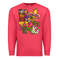 Cardinal louisiana map love Premium Sweatshirt - OliviaCreatesArt