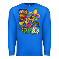True Royal louisiana map love Premium Sweatshirt - OliviaCreatesArt