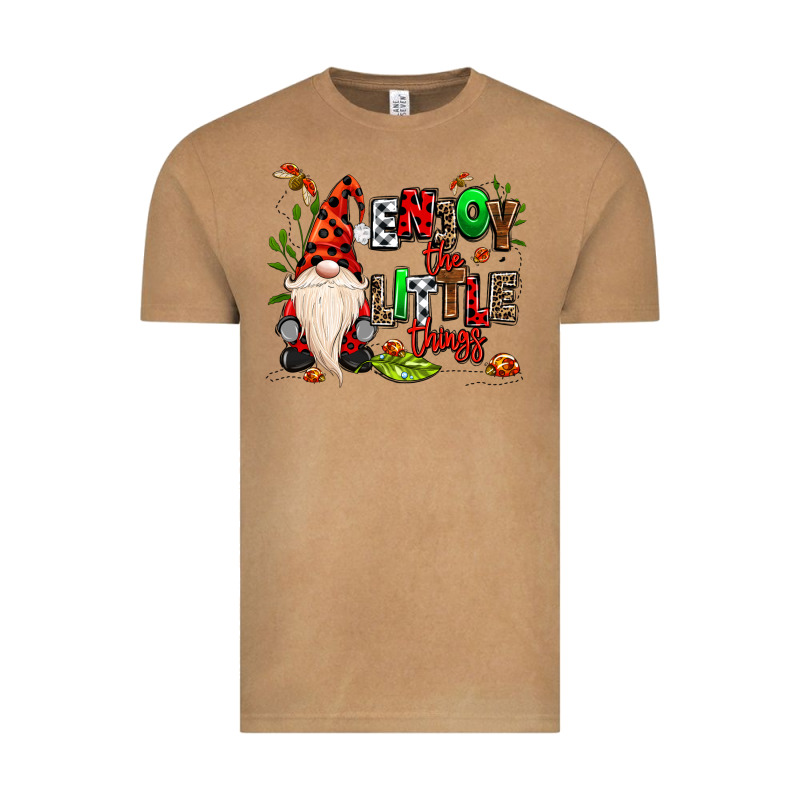 Enjoy The Little Things Vintage Tee by MaliasSmallBusiness | Teevron