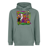 Sage louisiana Heavyweight Hoodie - OliviaCreatesArt