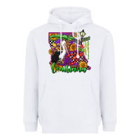 White louisiana Heavyweight Hoodie - OliviaCreatesArt