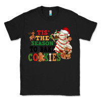 Black Tis' the season to bake cookies Classic Tee - NancyCooperArtShop