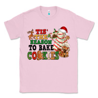 Bubblegum Pink Tis' the season to bake cookies Classic Tee - NancyCooperArtShop