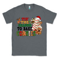 Charcoal Heather Tis' the season to bake cookies Classic Tee - NancyCooperArtShop