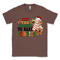Chestnut Tis' the season to bake cookies Classic Tee - NancyCooperArtShop