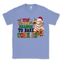 Colony Blue Tis' the season to bake cookies Classic Tee - NancyCooperArtShop