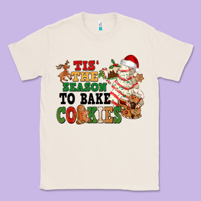 Tis' The Season To Bake Cookies Classic Tee Designed By Nancycooperartshop
