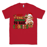 Red Tis' the season to bake cookies Classic Tee - NancyCooperArtShop