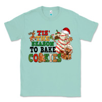 Seafoam Tis' the season to bake cookies Classic Tee - NancyCooperArtShop