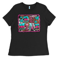 Black be mine western valentine's day Ladies Tee - AdoDesignShop