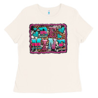 Bone be mine western valentine's day Ladies Tee - AdoDesignShop
