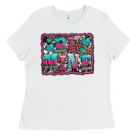 White be mine western valentine's day Ladies Tee - AdoDesignShop