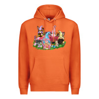 Carrot Easter gnomies truck  Easter Day Premium Hoodie - CowGirlArtShop