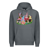 Rock Easter gnomies truck  Easter Day Premium Hoodie - CowGirlArtShop