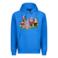 True Royal Easter gnomies truck  Easter Day Premium Hoodie - CowGirlArtShop