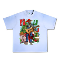 Grape Ice Fa la la la skeleton farm Urban Heavy Tee - NancyCooperArtShop