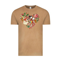 Vintage Camel christmas heart Vintage Tee - MaliasSmallBusiness