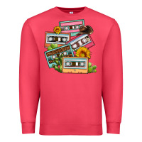 Cardinal 90s country caassette tapes Premium Sweatshirt - OliviaCreatesArt