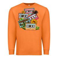 Carrot 90s country caassette tapes Premium Sweatshirt - OliviaCreatesArt