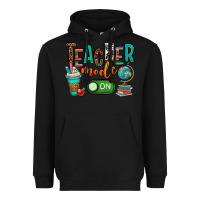 Black teacher mode on Heavyweight Hoodie - OliviaCreatesArt