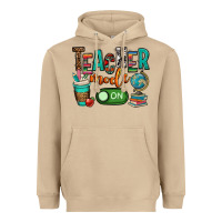Mushroom teacher mode on Heavyweight Hoodie - OliviaCreatesArt