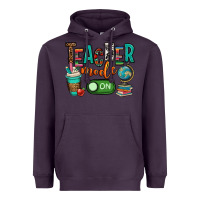 Plum teacher mode on Heavyweight Hoodie - OliviaCreatesArt
