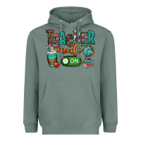 Sage teacher mode on Heavyweight Hoodie - OliviaCreatesArt