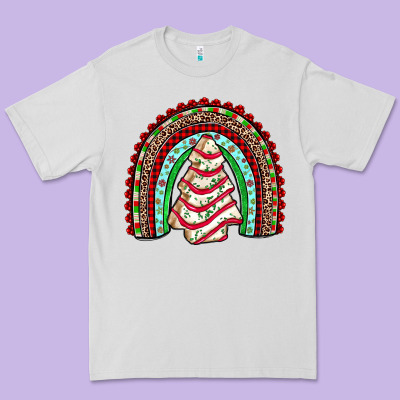 Little Debbie Tree Cakes Rainbow Premium Tee Designed By Jahusdesignshop