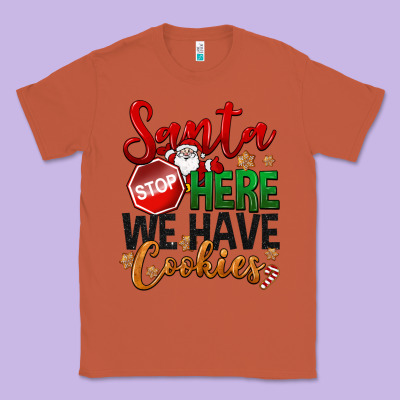 Santa Here We Have Cookies Classic Tee Designed By Nancycooperartshop